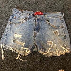 Levi’s 515 denim shorts